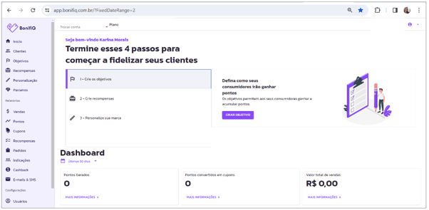 Ativação Tray