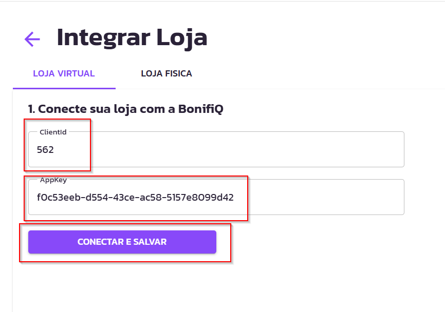 Como configurar a Live eCommerce ?