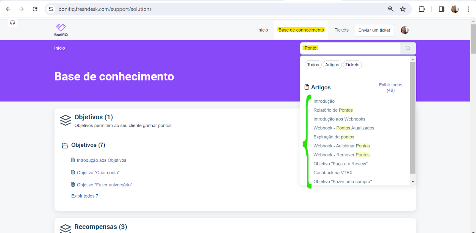 Como abrir um Ticket?