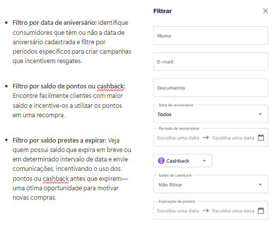 Lista de Consumidores