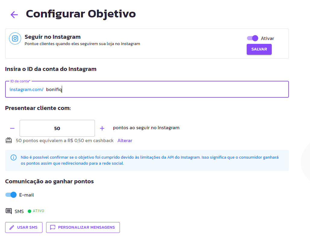 Objetivo Redes Sociais