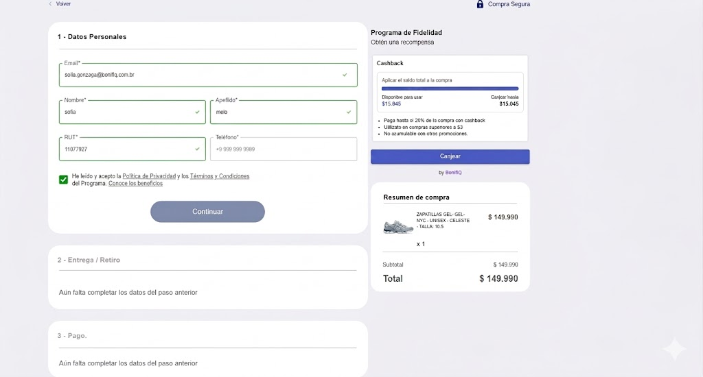 Exibição de Saldo de Cashback Pré-Login (VTEX)