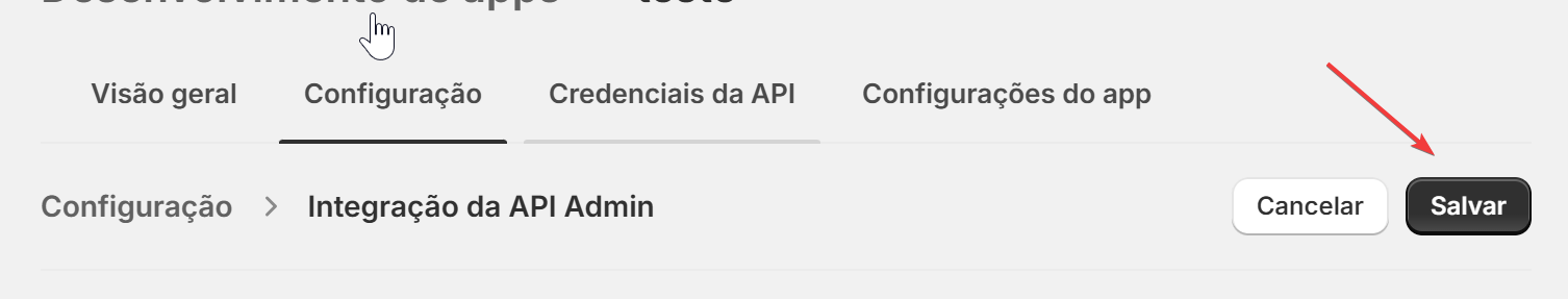 Gerar Token de Integração