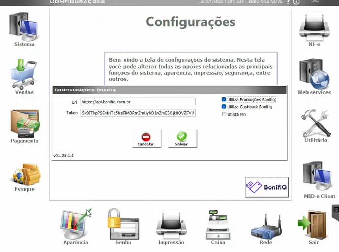Configurar Ambiente Linx POS
