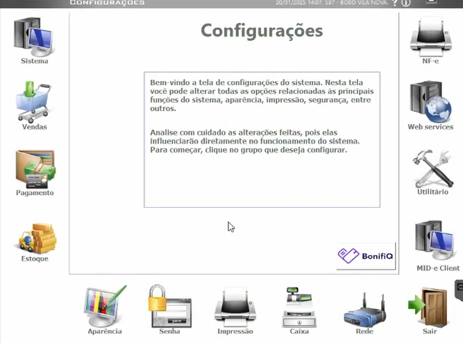 Configurar Ambiente Linx POS