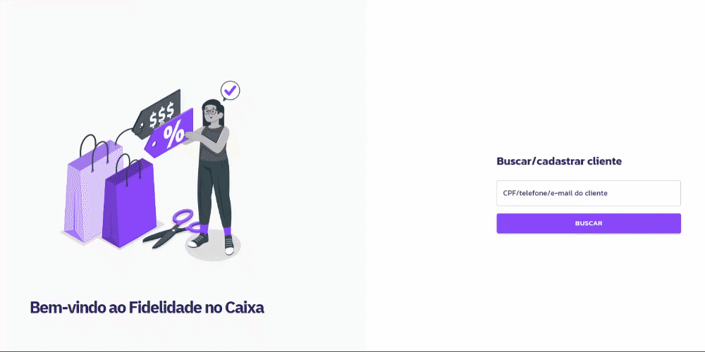Cadastro, busca e edição de clientes