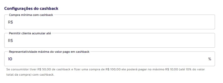 Como funciona o cashback no checkout da Linx Commerce