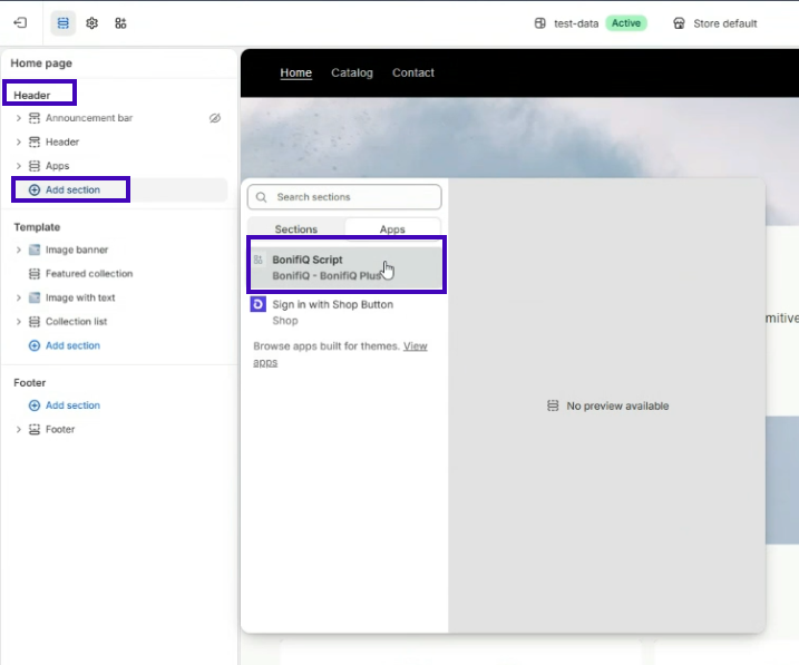 Como configurar o Custom app na Shopify