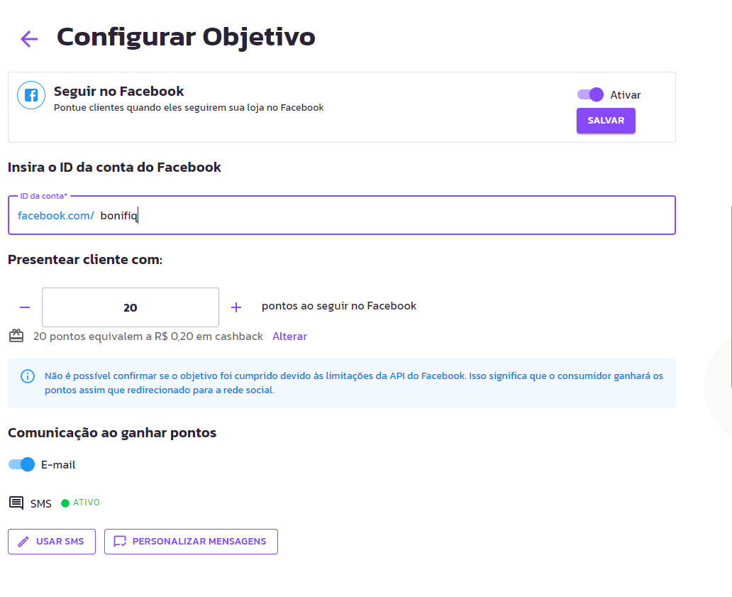 Objetivo Redes Sociais