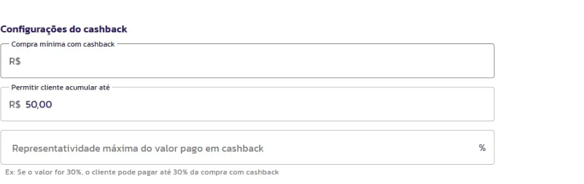 Como funciona o cashback no checkout da Linx Commerce
