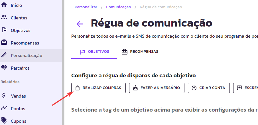 Régua de Comunicação