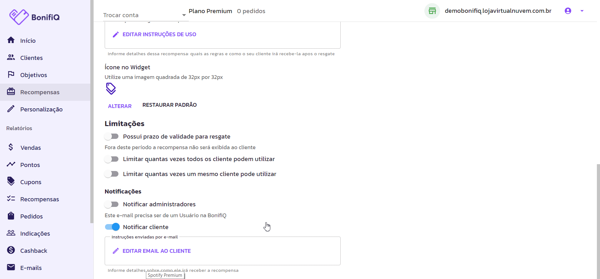 Cupom para uma marca ou categoria exclusiva na VTEX