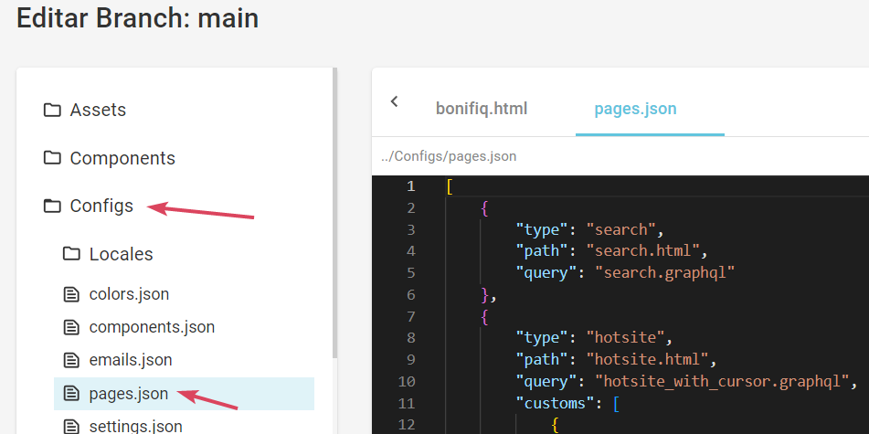 Landing Page na Wake