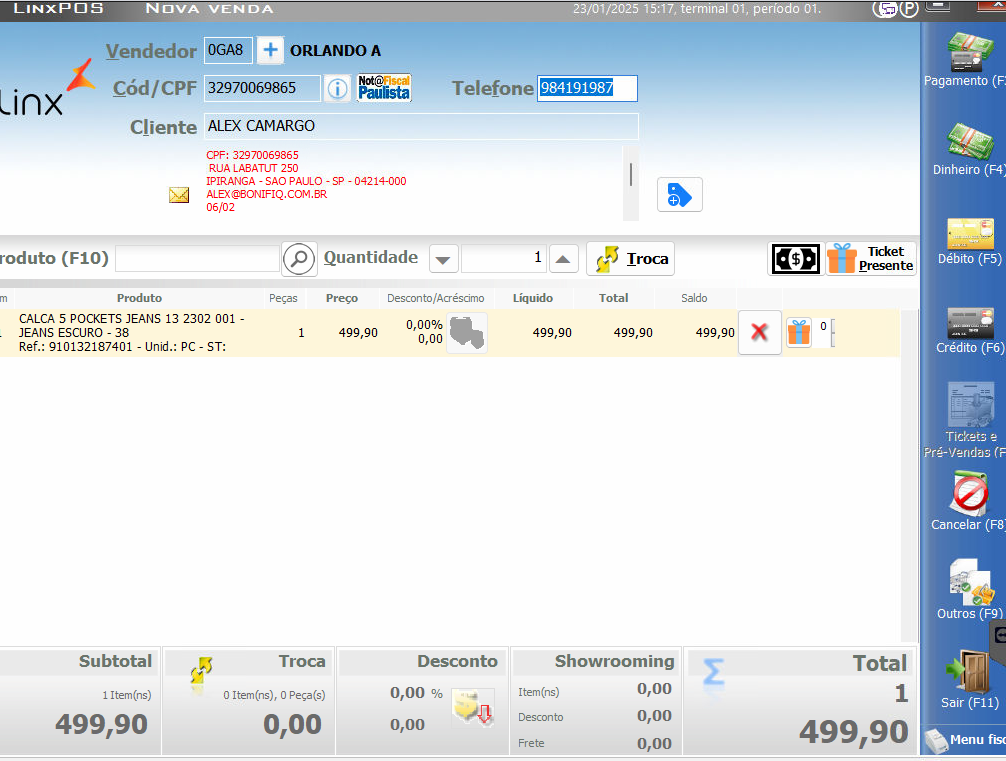 Configurar Ambiente Linx POS