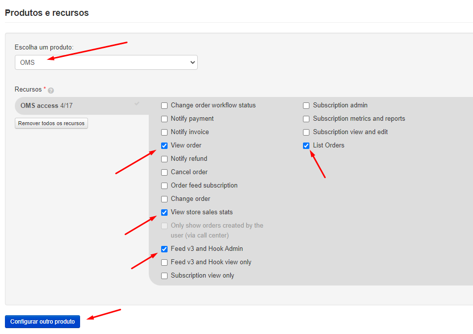 Configuração de chaves de Api na VTEX