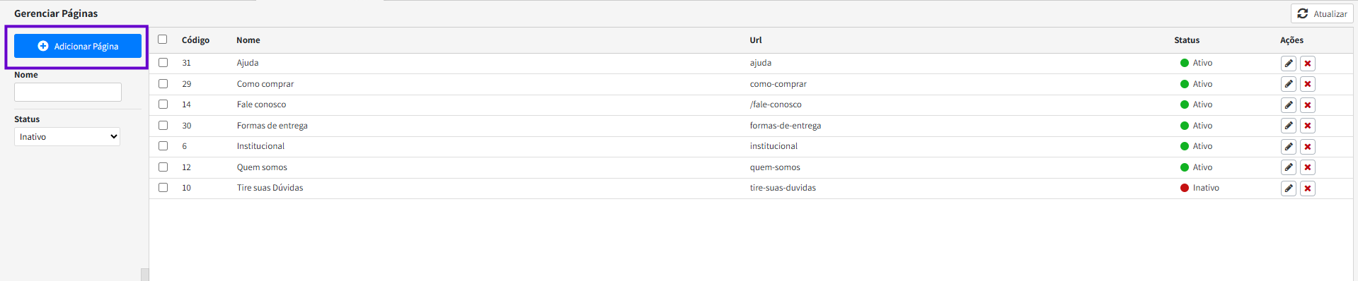 Como colocar a Landing Page na Linx Commerce
