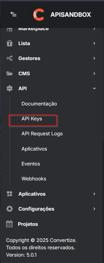 Como configurar a Convertize ?
