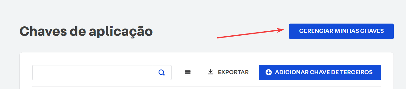 Configuração de chaves de Api na VTEX