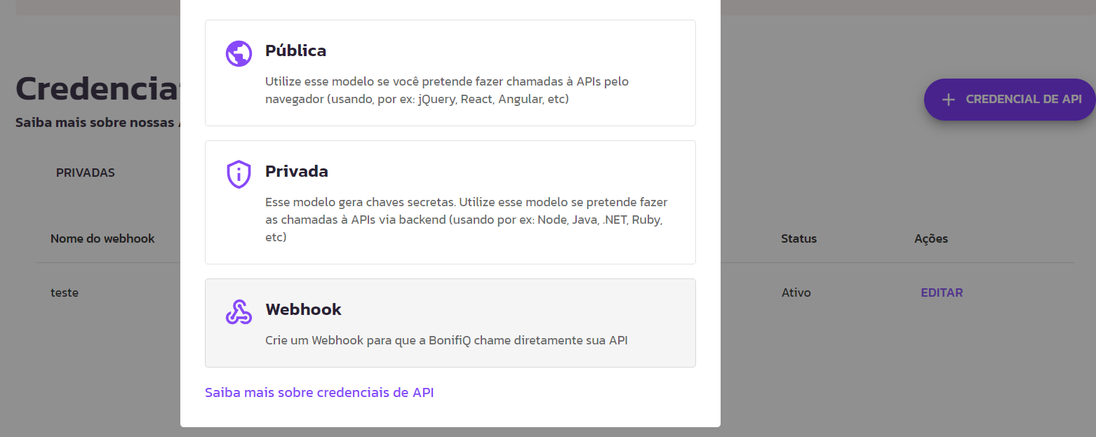 Introdução aos Webhooks