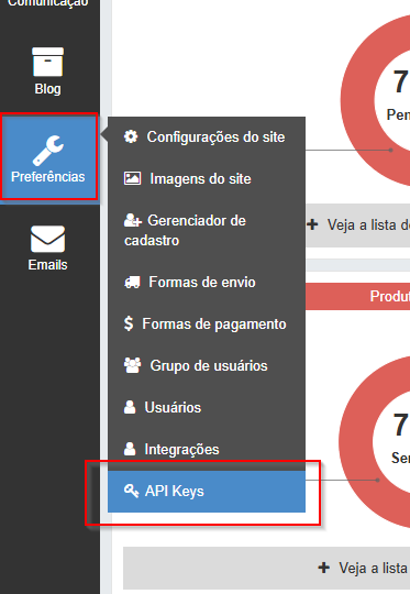 Como configurar a Live eCommerce ?