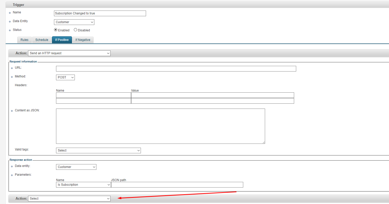 Mudança de Nível - Configuração de Trigger na VTEX