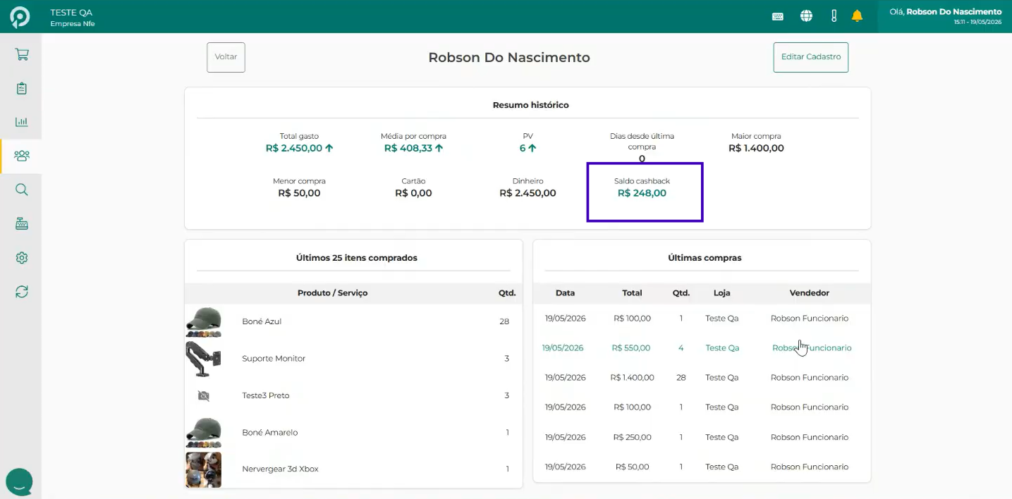 Integração com a Varejo Online