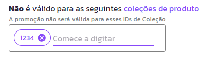Recompensas de Cupom (R$ e percentual)