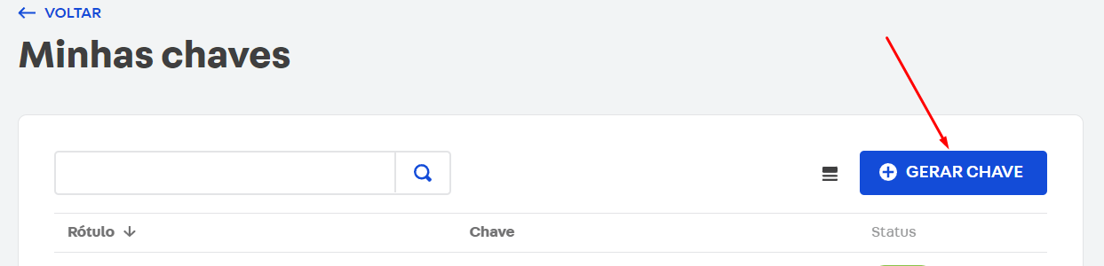 Configuração de chaves de Api na VTEX