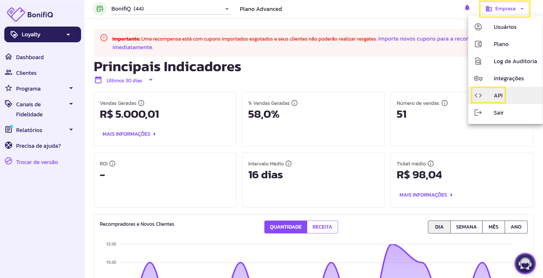 Integração com a Varejo Online