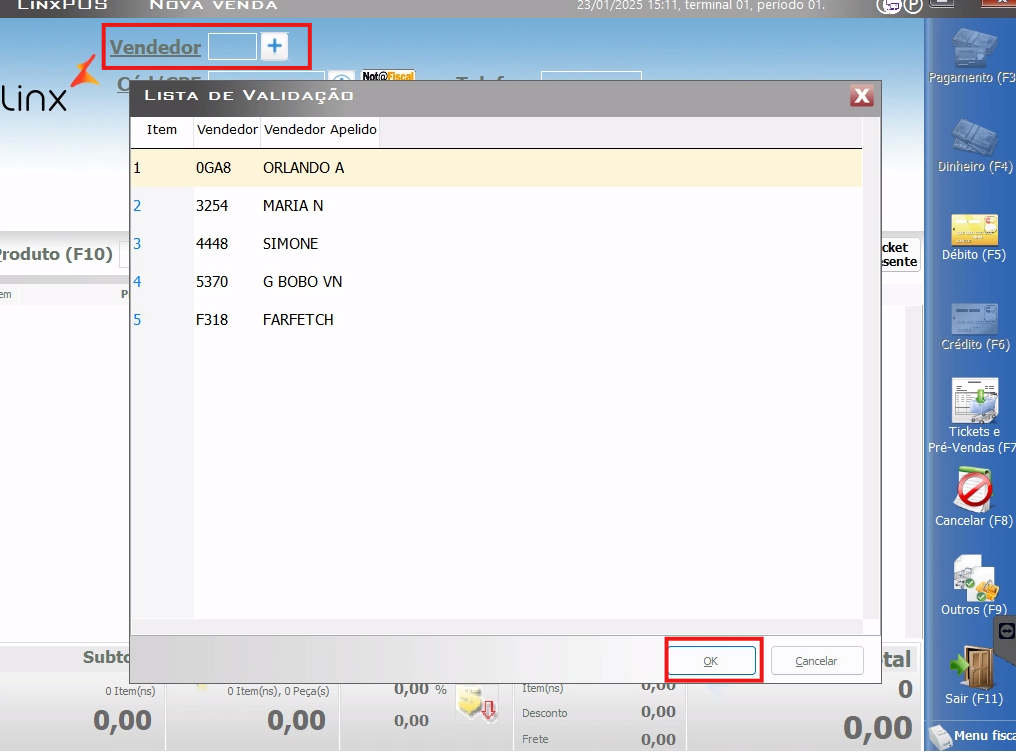 Configurar Ambiente Linx POS