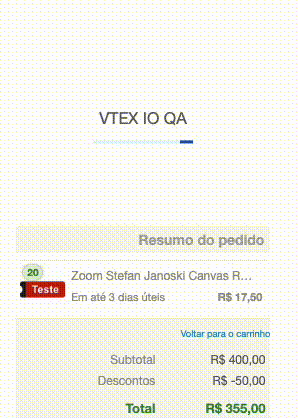 Integrar App com Cashback na VTEX