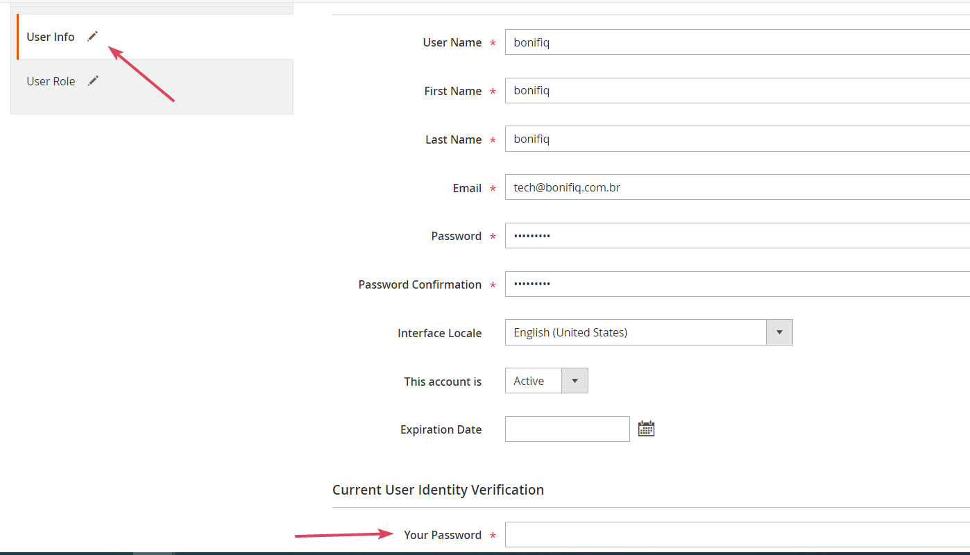 Criar Chave de API para Magento 2.0