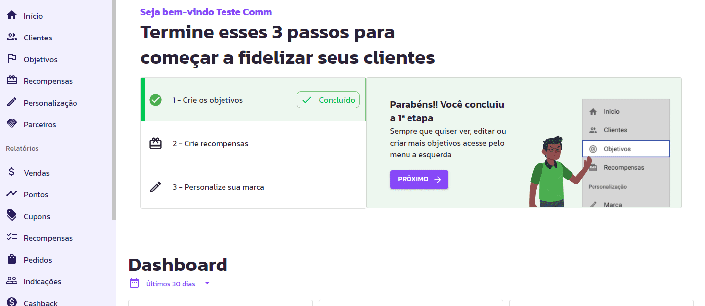 Comunicação de Objetivos