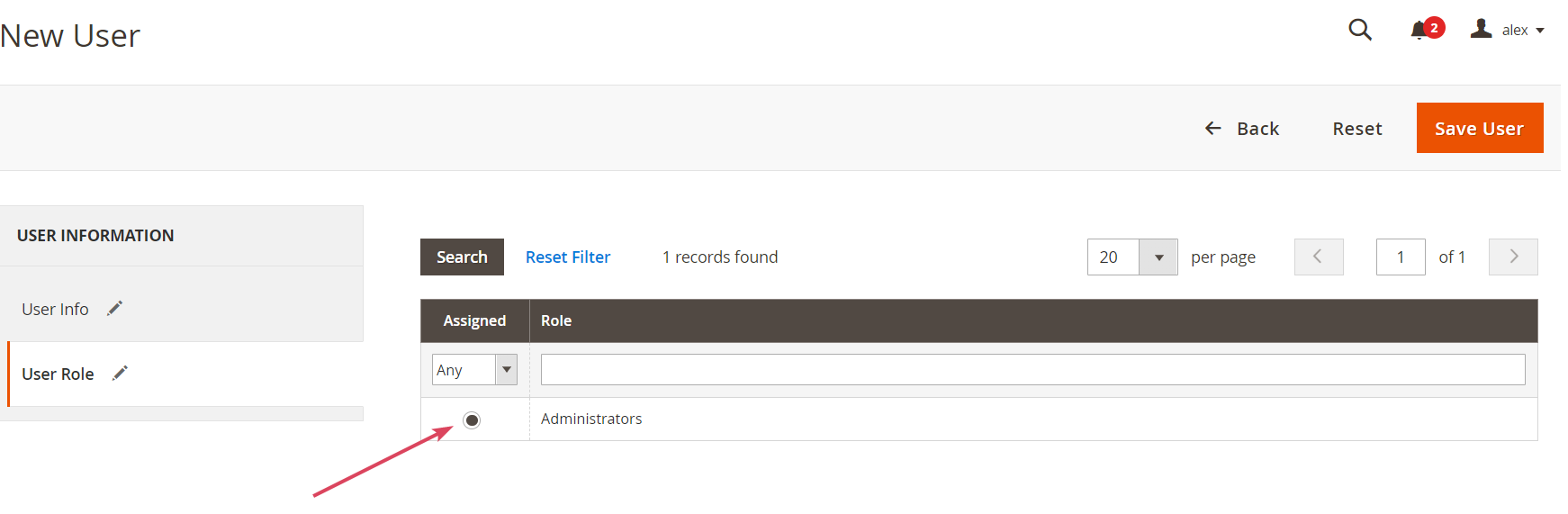 Criar Chave de API para Magento 2.0