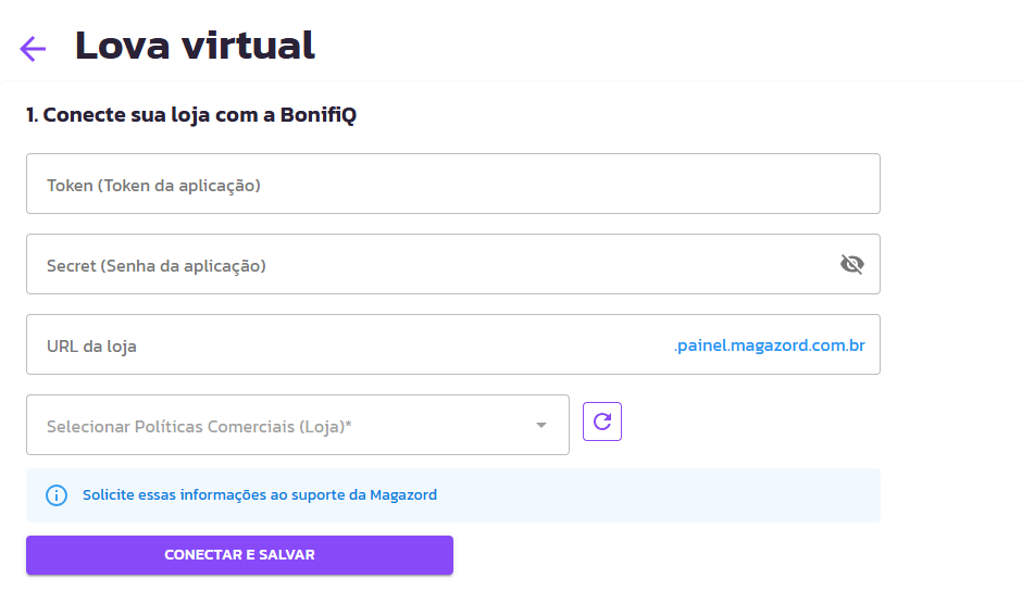 Como configurar a integração com a Magazord