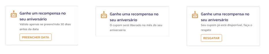 Cupom de Aniversário