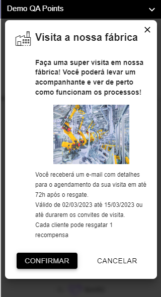 Como configurar uma Recompensa Customizada?