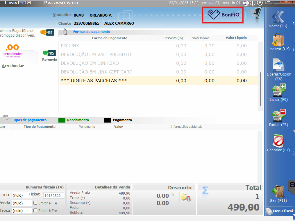 Configurar Ambiente Linx POS